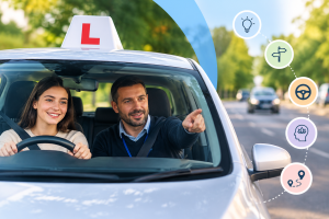 Confident Learner Driver Lesson