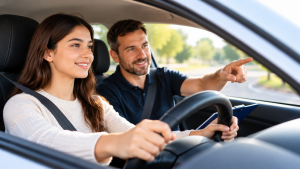Driving Lesson in Daylight